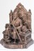 Picture of Raja Shiv Chhatrapati on Sinhasan Statue | Size - 12 inch